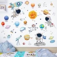 ราคา 【Zooyoo】สติกเกอร์ติดผนัง ลายนักบินอวกาศ เนื้อสัตว์ หลายชนิด (4419781681)