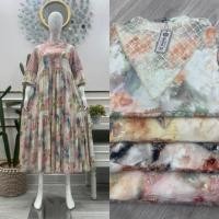 ราคา SALVINA YS MIDI VISCOSE UNIQLO TILE SEQUENCE/MIDI BUSUI LD 110 PB 130 (42255741731)