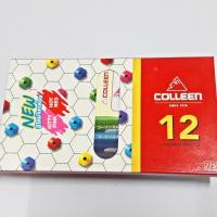 ราคา colleen ดินสอสี สีไม้colleen คอลลีน 12สีหัวเดียว (2465953621)