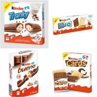 ราคา Kinder Bueno / Kinder cards ช็อกโกแล็ตคินเดอร์สอดไส้ครีมนมและเฮเซลนัท (10039805077)
