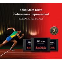 ราคา [ท้องถิ่นไทย]SanDisk SSD PLUS 3D NAND 2.5" SATA3.0 120GB/240GB/480GB/1TB จัดส่ง 1-3 วัน รับประกัน 3 - Y (22867525382)