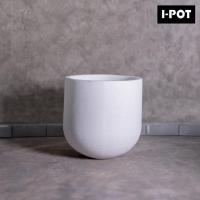 ราคา I-POT กระถางหินขัดไฟเบอร์ซีเมนต์ รุ่น แคปซูล ขนาด ก.40 ย.40 ส.40 ซม.(15นิ้ว) (18983963676)
