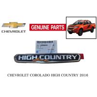 ราคา ของแท้เบิกศูนย์ เพจโลโก้ติดท้าย เชฟโรเลต โคโลราโด ปี 2016 Chevrolet Colorado Crew Cab * HIGH COUNTRY * 2.8 AT BADGE logo (24657043351)