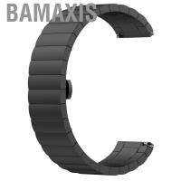 ราคา Bamaxis แถบนาฬิกาทดแทน 6.88in ความยาวสูญญากาศ electroplating สวยง่ายต่อการติดตั้งเข็มกลัดพับหัวเข็มขัดคู่สำหรับข้อมือ 5.5 นิ้ว 8.7 นิ้ว (42812307342)