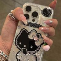 ราคา Huiwanju ชุบไฟฟ้าแมวเจ้าหญิงเหมาะสําหรับ iPhone15promax เคสโทรศัพท์มือถือ 14 เคสป้องกัน 13/12 จี้ (28804976210)