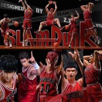 ราคา ฟิกเกอร์โมเดล Slam Dunk Shohoku Five Tigers: Hanamichi Sakuragi, Rukawa Kaede, Mitsui Kaede, Akagi Hisashi, Takenori Rukawa, Ryota Aomine (43303548039)