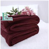 ราคา ผ้าห่มขนหนู 60 x 80 นิ้ว 40 ปอนด์ สีแดงเลือดหมู (22226227627)