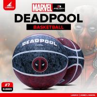 ราคา MARVEL มาร์เวล ลูกบาสเก็ตบอล BASKETBALL DEADPOOL เบอร์ 7 RB RD/BK (450) (26525946226)