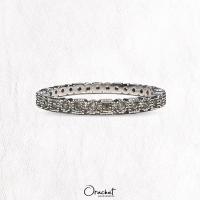 ราคา Alisa ring. (แหวนเพชร CZ ล้อมทั้งวง งานชุบทองคำขาว) (23616103888)