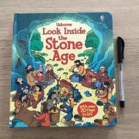 ราคา หนังสือเด็ก Usborne Look inside the Stone Age หนังสือผ้า หนังสือนิทาน (7149892383)