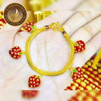 ราคา เครื่องประดับ สร้อยข้อมือ งานลงยา งานสุโขทัย 6-8 นิ้ว 1 บาท แอปเปิ้ล / สตอเบอรี่ ( 1 ชิ้น ) Berry (25052618389)