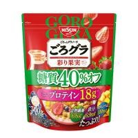 ราคา นิสชิน Nissin granola Cereal Goro Gura ลดน้ำตาล ลดแป้ง40%  Colorful Fruit Rich 300g (23616351262)