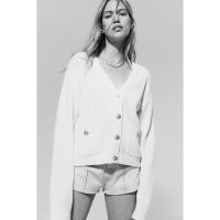 ราคา H&M(เอชแอนด์เอ็ม) คาร์ดิแกนแต่งดีเทลกระเป๋า ผู้หญิง 1239440_1 (29421382526)