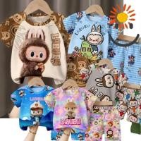 ราคา ใหม่ชุดลาบูบู้เด็กผ้าเบาใส่สบาย (27902699107)