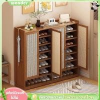 ราคา ตู้เก็บรองเท้า ตู้รองเท้า ชั้นวางรองเท้า ตู้รองเท้าไม้ หลายชั้น ตู้เก็บรองเท้ากันฝุ่น (29829068808)