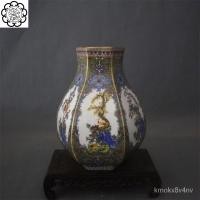 ราคา ราชวงศ์ชิงยงเจิ้งฟามิลล์ดอกไม้และนกตกแต่งแจกันวัตถุเก่าที่คิดถึงของเก่าของตกแต่งบ้านเก่าคอลเลกชันหยกโบราณ VW30 (25081256289)