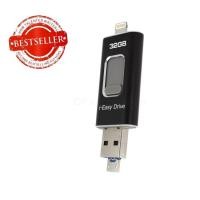ราคา Drive i-Flash Drive 32Gb With Micro Memory Extrenal For IOS & Android (black) (314379564)