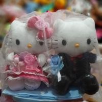 ราคา ตุ๊กตามือสอง Daneil & Kitty (คู่แต่งงาน) งานแท้ญี่ปุ่น สภาพใหม่ (3148716084)