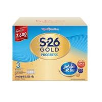 ราคา SALE S26 Progress Gold สูตร 3 รสจืด ขนาด 3600กรัม (2388147588)