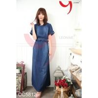 ราคา แม๊กซี่เดรสยีนส์, แซกยีนส์ยาว ,เดรสยีนส์ยาว,ชุดยีนส์ยาว,ชุดยีนส์ Dress Jeans Leonine OC5812 (6864270400)