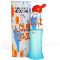 ราคา ของแท้ !! น้ำหอม Moschino I LOVE LOVE For Women EDT 100 ml. กล่องซีล ราคา1,760฿ ส่งฟรี (2528125112)