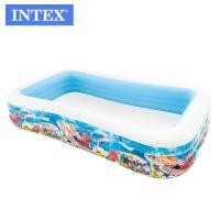 ราคา Intex58485 คละลาย สระน้ำ เป่าลม สี่เหลี่ยม ลายสัตว์ทะเล 3.05x1.83x0.56 ม. **ของใหม่ของแท้ จัดส่งไว** (29483995349)
