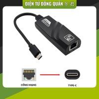 ราคา [HCM] สายเชื่อมต่อ LAN Ethernet RJ45 เป็นหัว USB Type-C (43413517222)