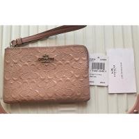 ราคา กระเป๋าตัง COACH ใบเล็ก ของแท้จากshop100% มีการ์ด+ราคา มีตำหนิ ไม่มีผลต่อการใช้งาน (43064006446)