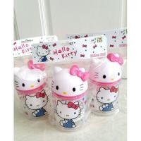 ราคา กล่องใส่ cotton bud ลาย kitty (sanrio ของแท้) ของพรีเมี่ยมเซเว่น 7-11 (714040018)