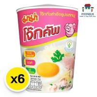 ราคา mama มาม่าคัพ มาม่าโจ๊กคัพ มาม่าคัพโจ๊ก โจ๊กกึ่งสำเร็จรูป มาม่าโจ๊กคัพหมู โจ๊กคัพหมู รสหมู 35 กรัม x 6 ถ้วย (26284600848)