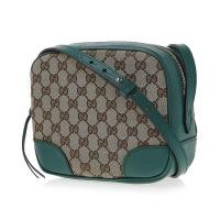ราคา New GUCCI BREE MICRO GUCCISSIMA CANVAS LEATHER CROSSBODY (19558382681)