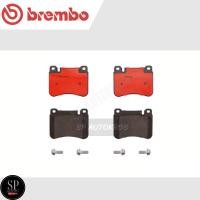 ราคา BREMBO ผ้าดิสเบรคหน้า BENZ C-CLASS W203 (230 240 320) 02-07, SLK R171 (200) Sport Pack 04-11 P50 073 (12798130765)