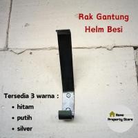 ราคา GANTUNGAN ชั้นวางหมวกกันน็อคแบบแขวนเหล็ก | แขวนหมวกกันน็อค กําแพง | ที่แขวนหมวกกันน็อคติดผนัง | ที่วางหมวกกันน็อคแบบแขวน (41464639464)