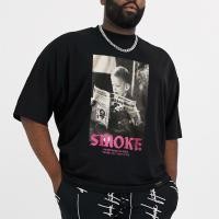 ราคา เสื้อคนอ้วน Just Say Bad ® เสื้อไซส์ใหญ่ 3XL 4XL รุ่น Smoke สีดำ (ลิขสิทธิ์แท้) ใส่ได้ทั้ง ชาย หญิง เสื้อยืดคนอ้วน / (27655223472)