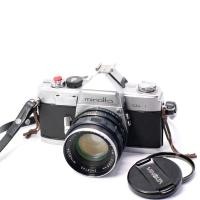 ราคา Minolta ✅ กล้องฟิล์ม Minolta SR-1 Lens Auto Rokkor 55mm f/1.8 ✅ Full Working (19365022662)