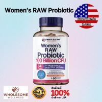 ราคา โพรไบโอติก Women’s Raw Probiotic 100 Billion CFU ขนาด60 Capsules (25573109705)