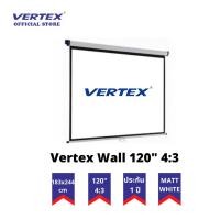 ราคา Vertex Projector Screen จอโปรเจคเตอร์ จอรับภาพ แบบแขวนมือดึง 120 นิ้ว 4:3 ขนาด 183×244 ซม. (14952359947)