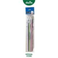 ราคา YOYA (โยย่า) ปากกาลูกลื่น 0.5 สีน้ำเงิน 1301(1x3) (22587430266)