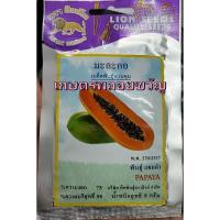 ราคา เมล็ดพันธุ์ มะละกอ พันธุ์แขกดำ มะละกอแขกดำ บรรจุ 3กรัมมีประมาณ 40 เมล็ด สิ้นอายุ02/04/2568 (19115936854)