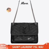 ราคา YSL แซงต์ โลรองต์Yves Saint Laurent NIKI Women/Shoulder Bag สุภาพสตรี/กระเป๋าสะพายไหล่/กระเป๋าโซ่/ก (27927911001)