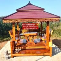 ราคา ศาลาไม้สักสับปะรดเบียง (29573089586)