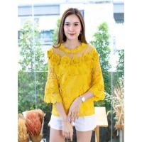 ราคา เสื้อลูกไม้ อก32-42❤️ (4148427350)