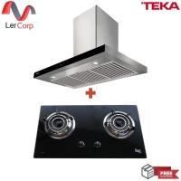 ราคา (TEKA) เตาแก๊ส GL 73 2G AI AL 2TR + เครื่องดูดควันติดผนัง รุ่น LDH TC 90.1 (23074866484)
