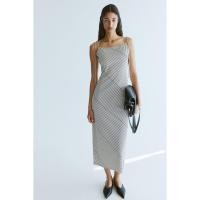 ราคา H&M(เอชแอนด์เอ็ม) เดรสมิดิมีสายผูก ผู้หญิง 1231811_4 (27726624481)