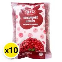 ราคา aro เอโร่ แครนเบอร์รี่ แช่แข็ง 1 กก. (10ถุง) ส่งด่วน เนื้อแครนเบอร์รี่ (41355316323)