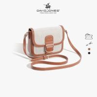 ราคา David Jones Paris 2024 กระเป๋าสะพายไหล่ สะพายข้าง ผ้าแคนวาส หนัง pu นิ่ม แฟชั่นฤดูใบไม้ร่วง และฤดูหนาว สําหรับผู้หญิง (24961711471)