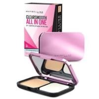 ราคา Maybelline clear smooth all in one spf32 แป้งพัฟเมเบอลีน รุ่นญาญ่าตลับใหม่ (94530793)