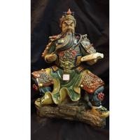 ราคา กวนอูอ่านหนังสือ สามก๊ก ขนาด18 นิ้ว 关公看书 (9986537587)