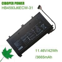 ราคา CP Original Laptop Battery HB4593J6ECW-31 11.46V/3665mAh /42Wh For Matebook13 HN-W19L WRT-WX9 Series Notebook (29662648577)