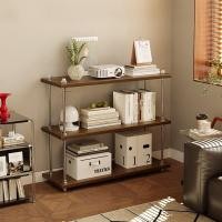 ราคา UITUUSevenwood ชั้นวางของ ชั้นวาง ชั้นเก็บของ ตู้หนังสือ ชั้นหนังสือ 3/4/5ชั้น ชั้นวางไม้ ชั้นโชว์ของ เหมาะกับทุกที่ภายใ (41502431727)